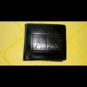 Men’s Armani Exchange leather wallet